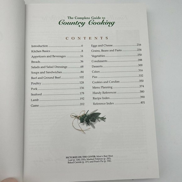 Taste of Home Complete Guide to Country Cooking Hardcover Reader's Digest - Picture 3 of 9